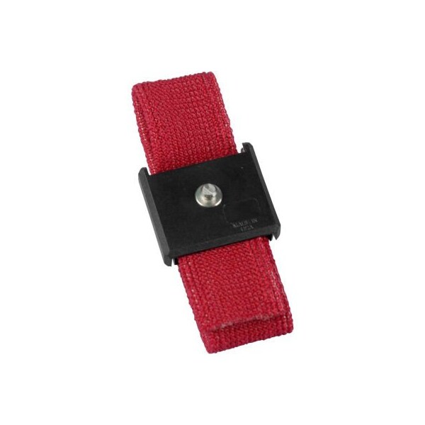 Desco Industries Inc Desco Adjustable Elastic Wrist Strap 0 - Maroon 9035 - main